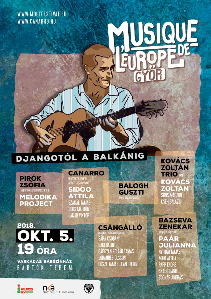 Musique de l'Europe, Győr - Djangotól a Balkánig Musique de l'Europe, Győr - Djangotól a Balkánig