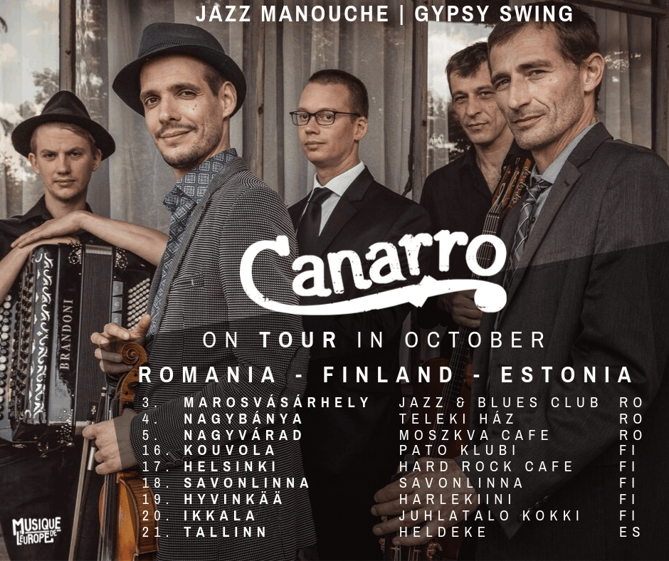 Canarro on tour 2019